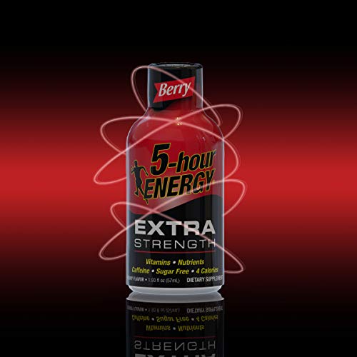 5 Hour Energy Energy Shot Extra Berry (Pack of 12)