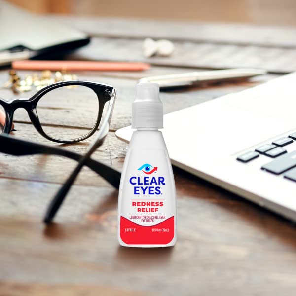 Clear Eyes Redness Relief Eye Drops Handy Pocket Pal 0.20 oz 12-Pack Wholesale