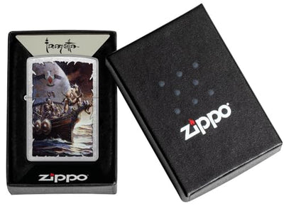 Zippo Frank Frazetta Street Chrome Pocket Lighter