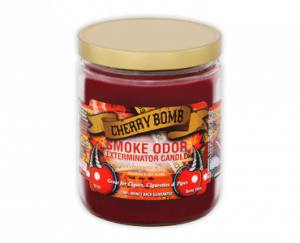 Smoke Odor Exterminator Jar Candle Cherry Bomb 12ct