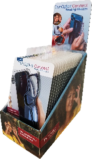 ThinOptics Connect reading glasses filled 18-piece counter display