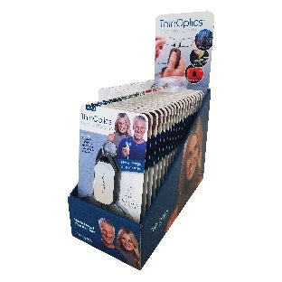 ThinOptics Keychain filled 18-piece counter display