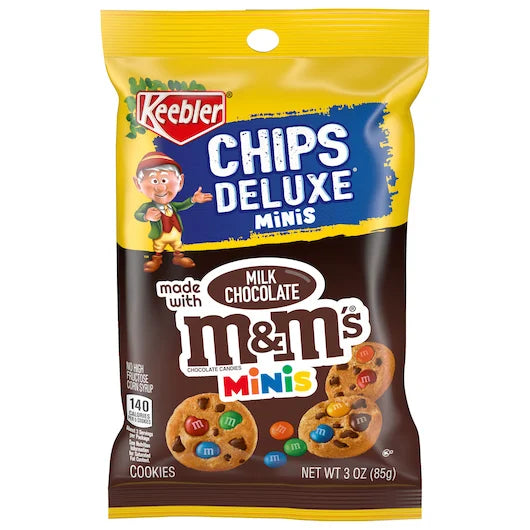 Keebler Deluxe M&ms Mini 3 oz 6 Per Box