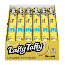 Laffy Taffy Rope Banana Boxes 24ct