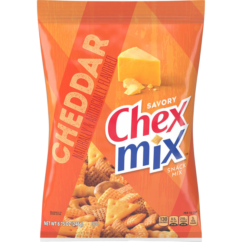 Chex Mix Cheddar Snack Mix, 8.75 oz (Pack of 5)