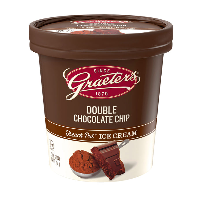 Graeter's Double Chocolate Chip 8 Per Sleeve