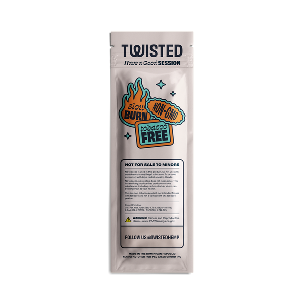 Twisted Hemp End Summer 4/ 99 4 Wraps per Pouch Pack of 15