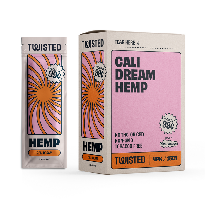 Twisted Hemp Cali Dream 4/ 99 oz 15 Per 4 Pack