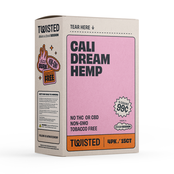 Twisted Hemp Cali Dream 4/ 99 oz 15 Per 4 Pack
