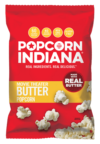 Popcorn Indiana Movie Theater Popcorn 3 oz (Pack of 6)