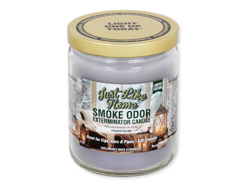 Smoke Odor Exterminator Jar Candle Just Like Home Seasonal 12ct
