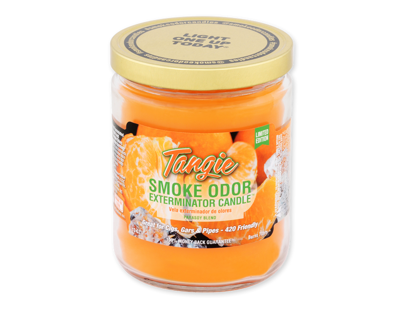 Smoke Odor Exterminator Jar Candle Tangie  12ct