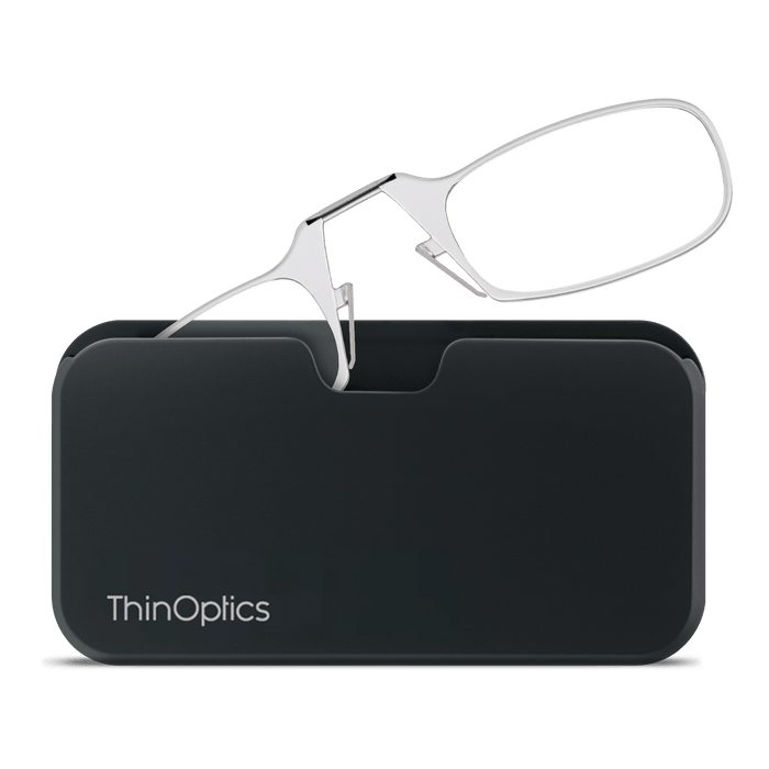 ThinOptics Moment Readers + Black Universal Pod