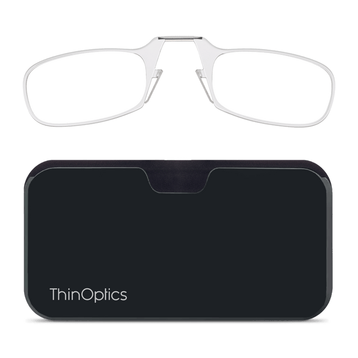 Sleek design meets universal comfort. Our Readers adapt to you, offering a barely-there feel with robust durability. Paired with a black case: minimalist design, thin frames, and compact for portability.