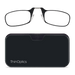 Sleek design meets universal comfort. Our Readers adapt to you, offering a barely-there feel with durability. Paired with with a black case: minimalist design, thin frames, and compact for portability.