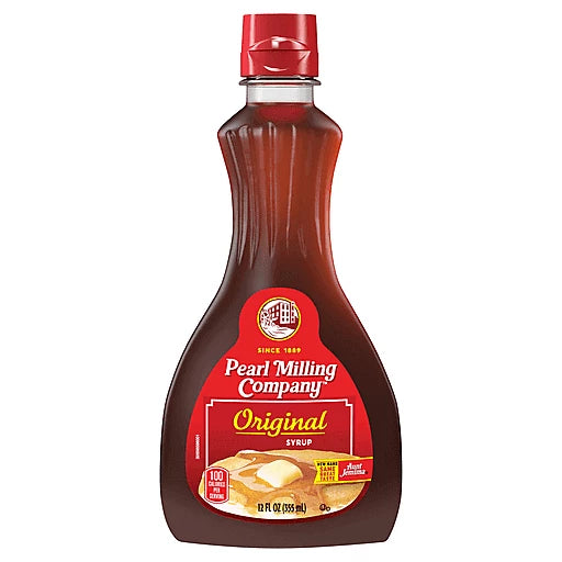 Pearl Milling Pancake Syrup 12 oz (Pack of 12)