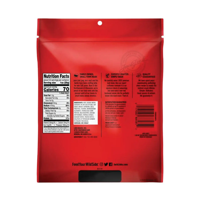 Jack Link's Link Tend Bite Teryk 3 oz Single Bag