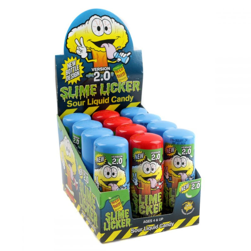 Toxic Waste Slime Licker 2.0 Sour Liquid Candy 2 oz (Pack of 12)