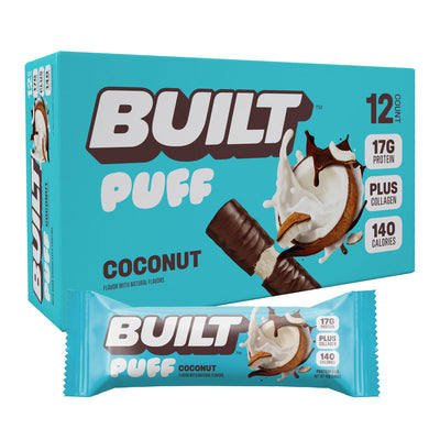 Built Puff Coconut Protein Bar 12ct