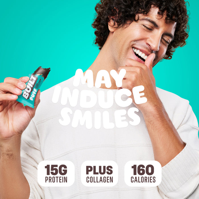 Built Puff Cookie Dough Chunk Protein Bar 12ct