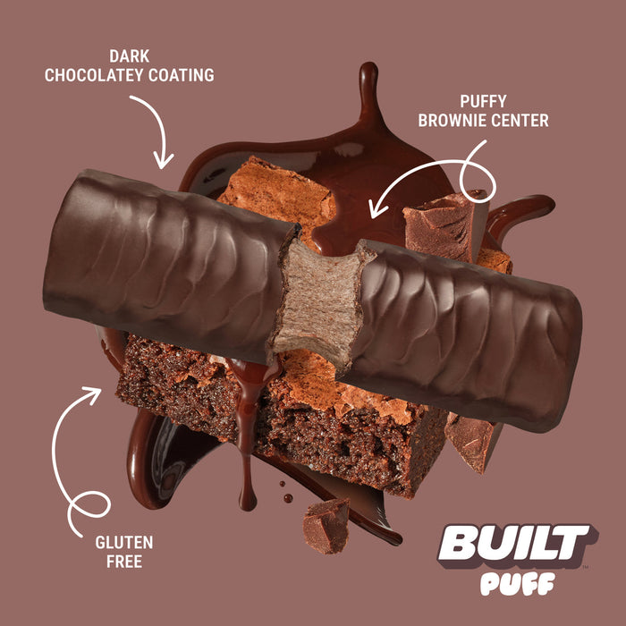 Built Puff Brownie Batter Protein Bar 12ct