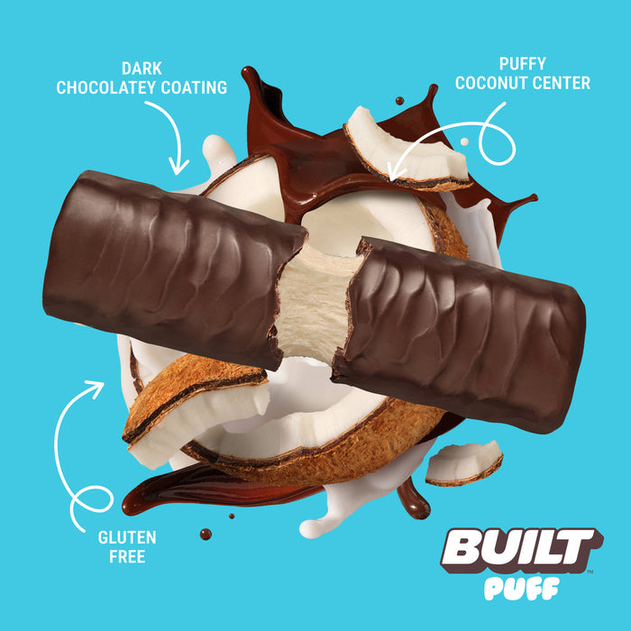 Built Puff Coconut Protein Bar 12ct