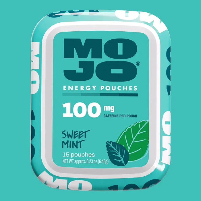 Mojo Sweet Mint Energy Pouches 100mg – 5-pack