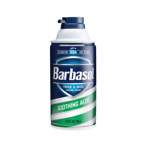 Barbasol Soothing Aloe Thick and Rich Shaving Cream - 10 Ounces