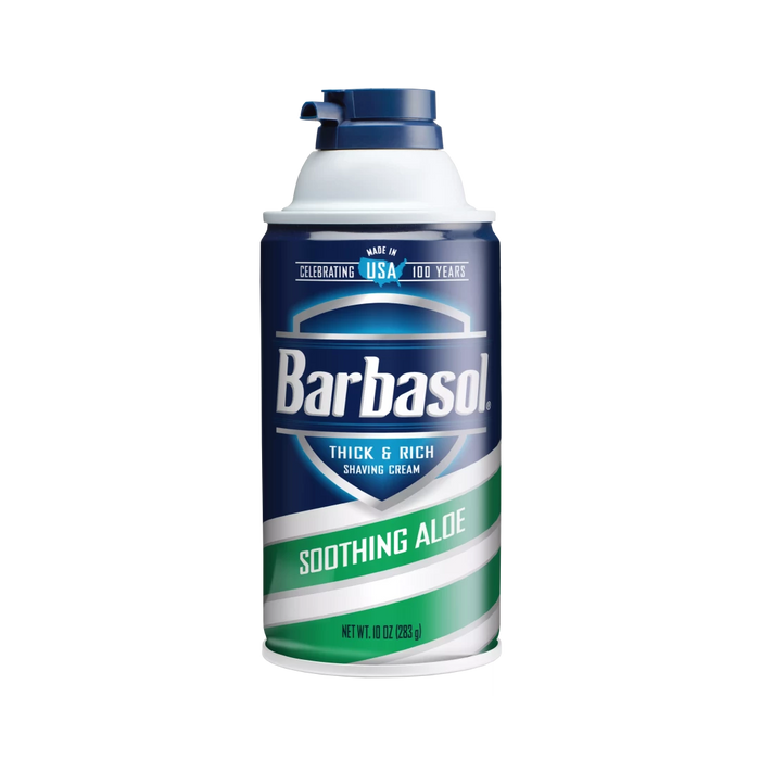 Barbasol Soothing Aloe Thick and Rich Shaving Cream - 10 Ounces