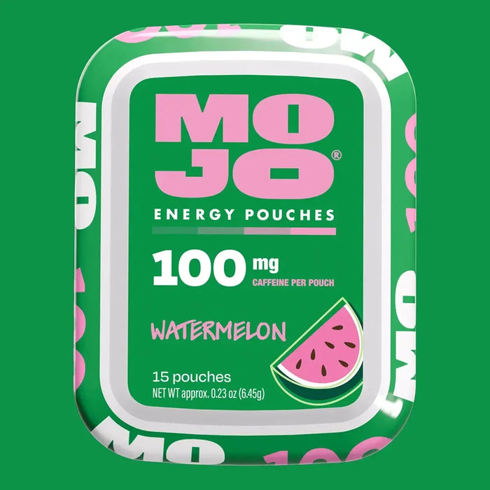 Mojo Watermelon Energy Pouches 100mg 5-Pack