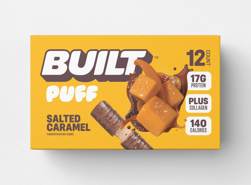 Built Puff Salted Caramel Protein Bar 1.41oz 12ct