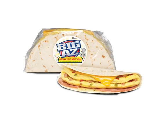 Big AZ Western Omelet Wrap - 10 Count