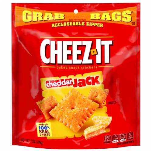 Cheeze-It Crackers Cheddar Jack Grab Bag 7 oz (6 Per Case)