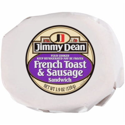 Jimmy Dean French Toast and Sausage Sandwich, 3.6 Ounce