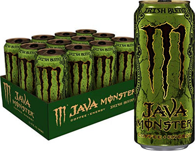 Monster Energy Java Monster Mean Bean, Coffee + Energy Drink, 15