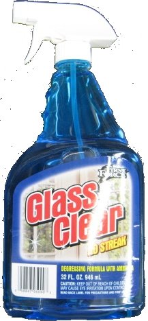 First Force Force Glass Cleaner Trigger 32 oz 1 Per Bottle — Wholesale ...