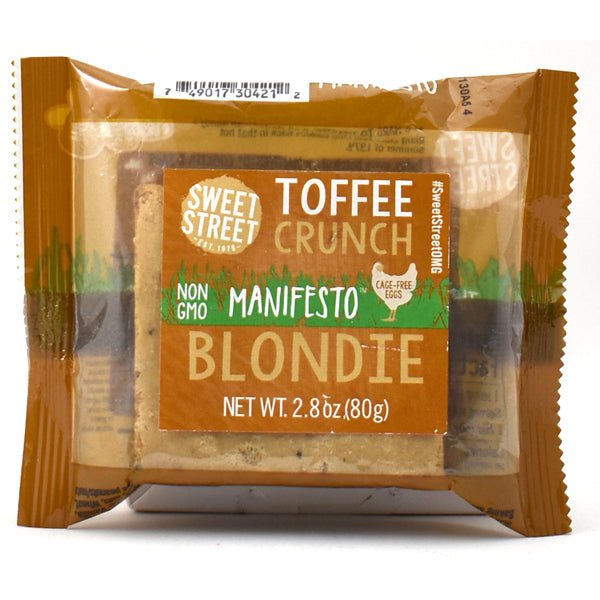 Sweet Street Toffee Blondie Iw Single