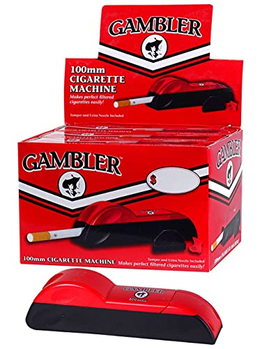 Gambler Cigarette Machine - 6 Count Display - 2 Different Sizes (100mm & King Size)
