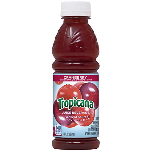 Tropicana Cranberry Cocktail Juice, 10 Ounce (Pack of 24)
