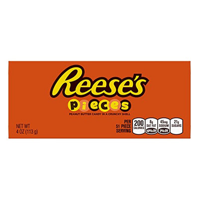 REESE'S Pieces Peanut Butter Candy, Theater Box 4 Ounce