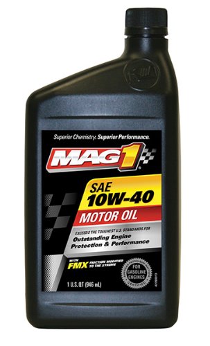Mag 1 (61650-6PK) 10W-40 API:SN Motor Oil - 1 Quart Bottle, (Pack of 6)