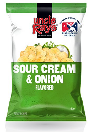 Uncle Rays 3oz Sour Cream and Onion Chips (Pack of 12)