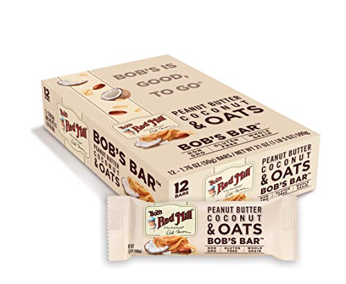 Bob's Red Mill Peanut Butter Coconut Oats Bar 12 Count Wholesale