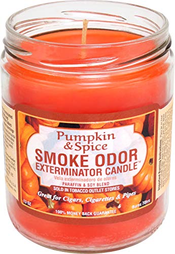 Smoke Odor Exterminator 13 oz Jar Candle Pumpkin & Spice