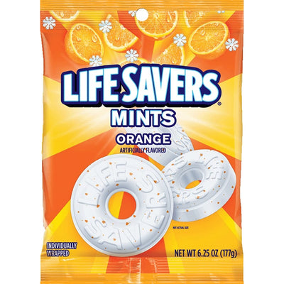 LIFE SAVERS Orange Mints Candy, 6.25-Ounce Bag
