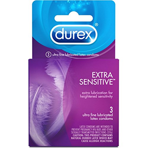 Durex Extra Sensitive Condom, 3 Count