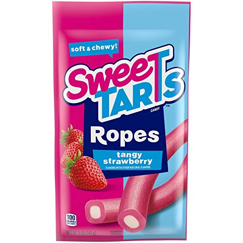SweeTARTS Ropes, Tangy Strawberry, 5 oz