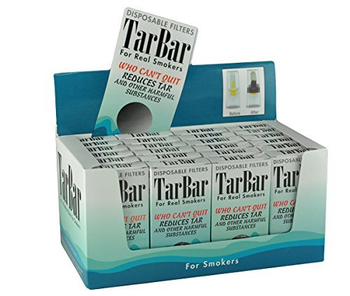 TarBar Cigarette Filters, 24 Pack Display Box