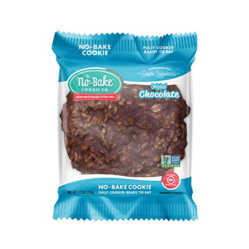 NO BAKE COOKIE Chocolate Oatmeal, 4.3 oz (Pack of 12)