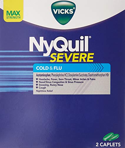 Nyquil Cold & Flu Pills (25 Packs of 2)